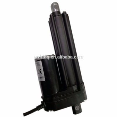 Customized black 4500N 12v electric linear actuator with 500mm stroek